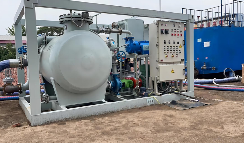 儲油罐機械清洗設備